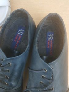 Smart Oxford Shoes.Blue &amp; black Dual Tone
