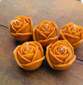 2  Rose Scented Candles