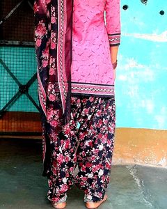 Printed Patiyala Suit