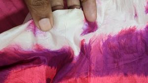 Pure Silk Tie Dye Scarf