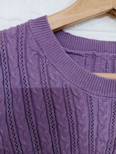 Knit Top - Purple