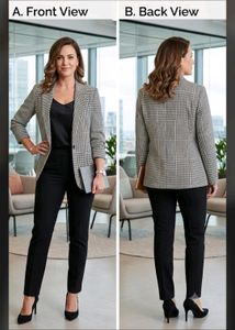 🔥free delivery for 12 hours 🔥Women's Plaid Blaze