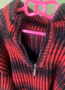 Cozy Striped Knit Sweater