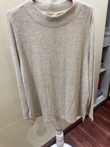 H&amp;M Mock Neck Long Sleeve Top
