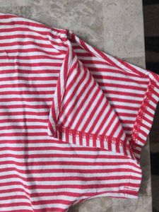 Striped Graphic T-Shirt