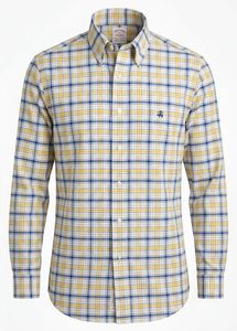 Brooks Brothers Classic Plaid Button-Down Shirt