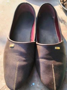 Ethnic Brown Casual Shoes