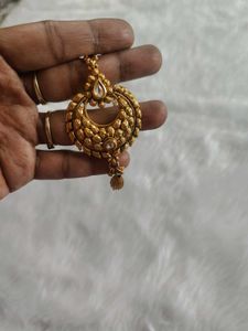 Beautiful Gold Plated Maang Tikka