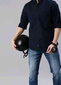 Men's Navy Blue Roadster Shirt