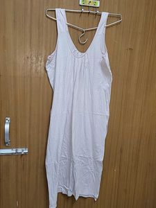 baby pink straight cotton kurta embroidery