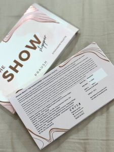 Praush The show stopper Eyeshadow Palette