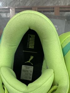 Puma Lime Green Basketball Shoes