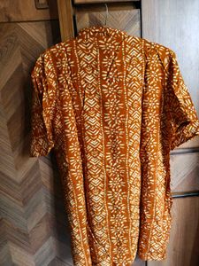 Boho Print Cotton Kurta