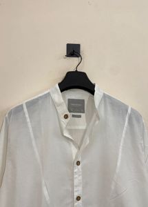 Springfield White Band Collar Shirt