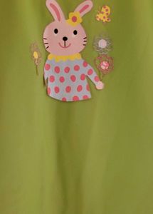 Cute Green Bunny Swimsuit for girls
