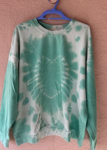 Mint Tie-Dye Sweatshirt