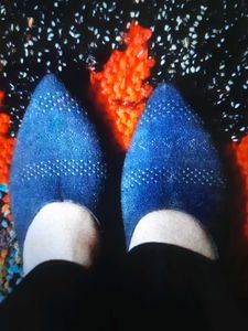 Stylish Blue Bellies for Women