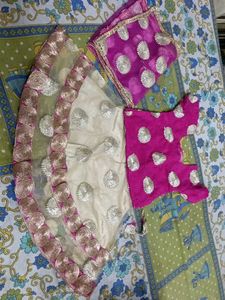 beautiful baby girl lehenga