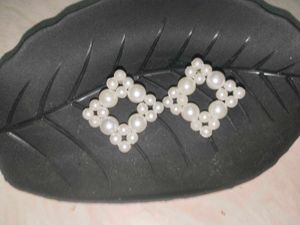 Stylish Pearl Studded Earrings