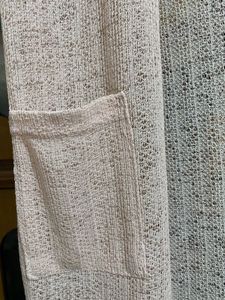 Light Pink Long Cardigan