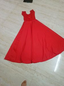 Red Long Gown