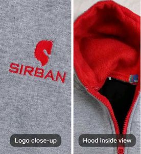 Kids Grey Zip-Up Hoodie
