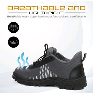 Men safety pattern shoes
