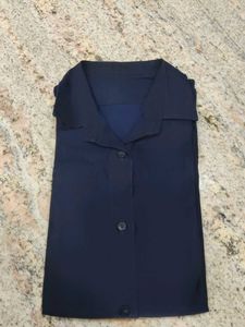 Navy blue formal shirt