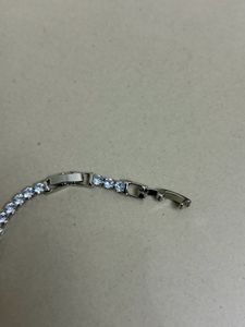 Sparkling Flower Tennis Bracelet