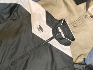 Umbro Black &amp; White Track Jacket
