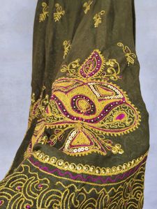 Bridal Lahenga in 90's design