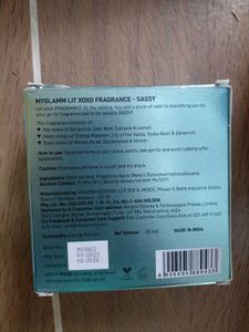 MyGlamm LIT XOXO Fragrance Sassy
