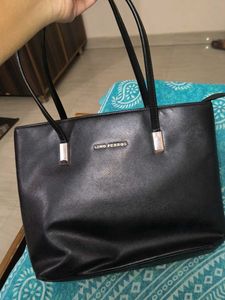 Lino Perros Chic Black Tote Bag