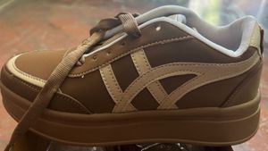 brown sneakers for women