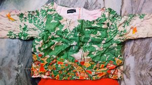 I'm Selling Flared Georgette Plazo Dress