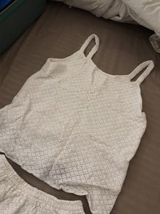 White Lace Co-ord Set