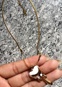 Unique Drip Heart Necklace