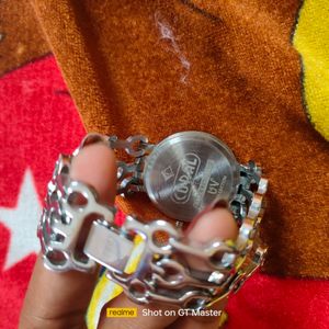 BRAND NEW Silver Chain Watch For Women