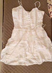 Chic White Tiered Sundress