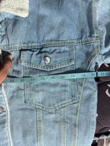 Women's Denim Sherpa Lined Jacket