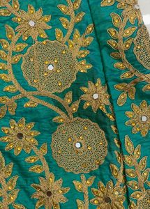 Embellished Teal &amp; Pink Lehenga Choli Set