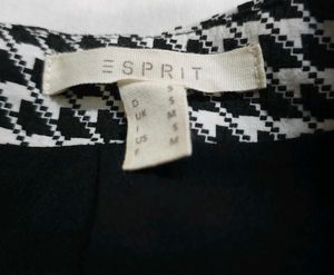 Esprit Black and White Mini Skirt