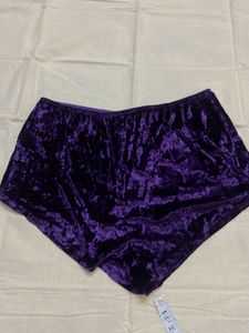 Velvet Pajama Shorts