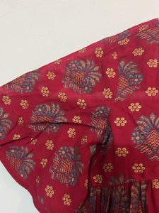 Beautiful Red Ethnic Dress for Girls