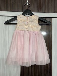 Elegant Faux Fur Trimmed Jacket with frock inside