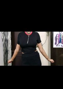 Shein Front Chain Top