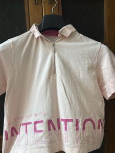 BABY PINK COLOUR TSHIRT