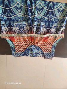 Boho Print Sleeveless Top