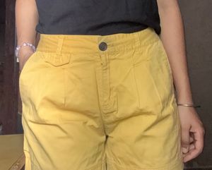 Stylish Yellow Shorts