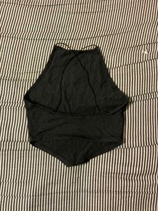 Black Halter Neck Top
